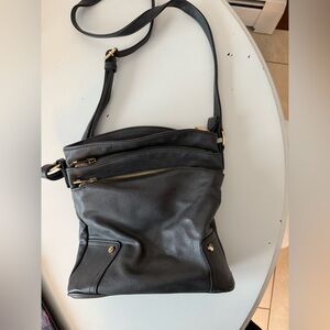 Black Leather Women's Bag